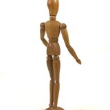 Mannequin articulé en bois