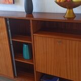 Modernist sideboard, bookshelf of the 1970