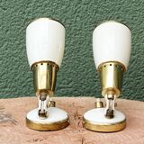 Pair of sconces with ball joints, 1950s