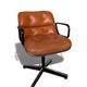 Charles Pollock Knoll Office Chair Patinated Camel Leather