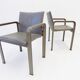 Lot de 2 fauteuils en cuir Matteo Grassi Golfo Dei Poeti