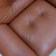 Sapporo cognac leather armchairs by Mobil GIRGI 1970s