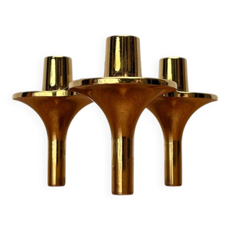 Stackable Vintage Space Age Orion candlestick by Ceasar Stoffi & Fritz Nagel for BMF, 1960s