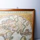 Frame and map "Orbis terrae compendiosa descriptio", Reproduction of an engraving Gérard Mercator