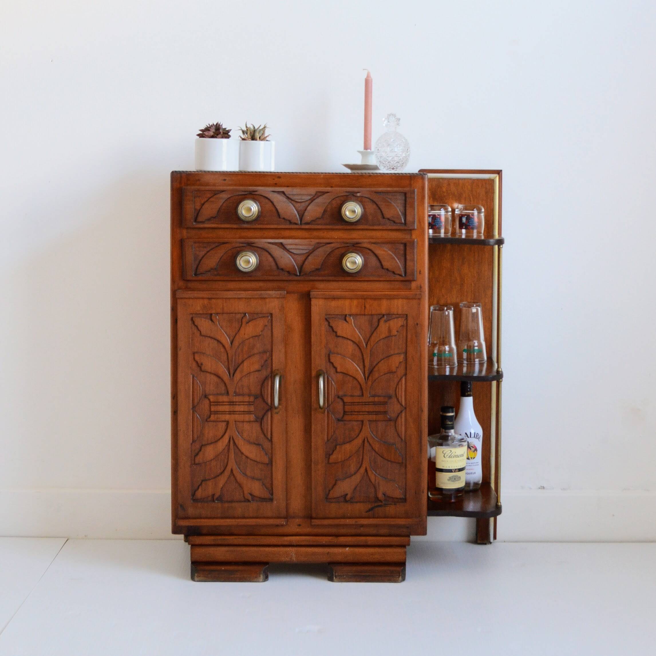 Art Deco storage unit / bar / side unit 1930