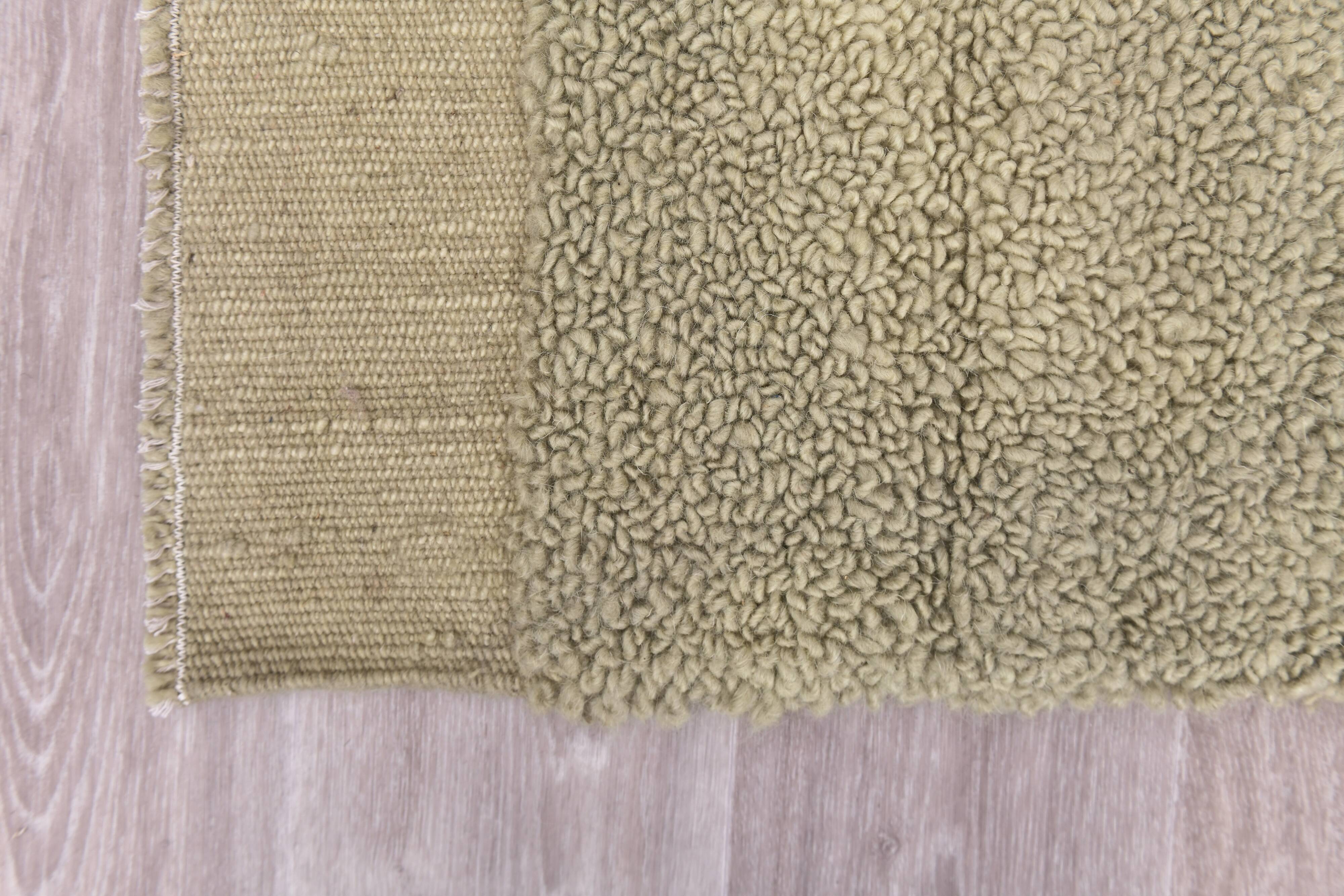 2x10 Green Vintage Runner Rug, 67x310Cm