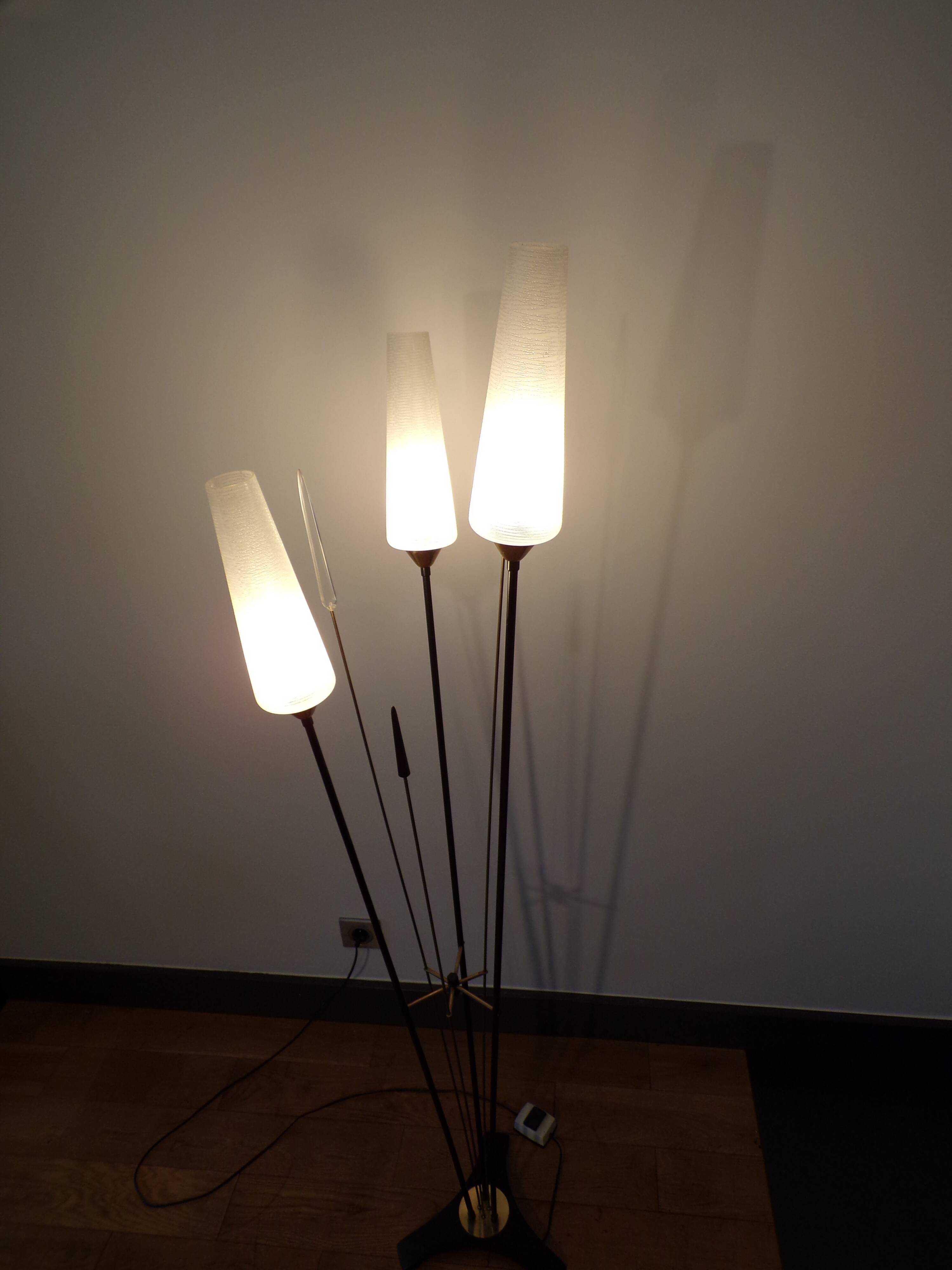 Vintage Lunel Floor Lamp