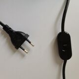 Italian glass table lamp, 70s