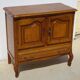 Small oak sideboard, rotating tray
