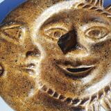 Sun and Moon shaped wall decoration