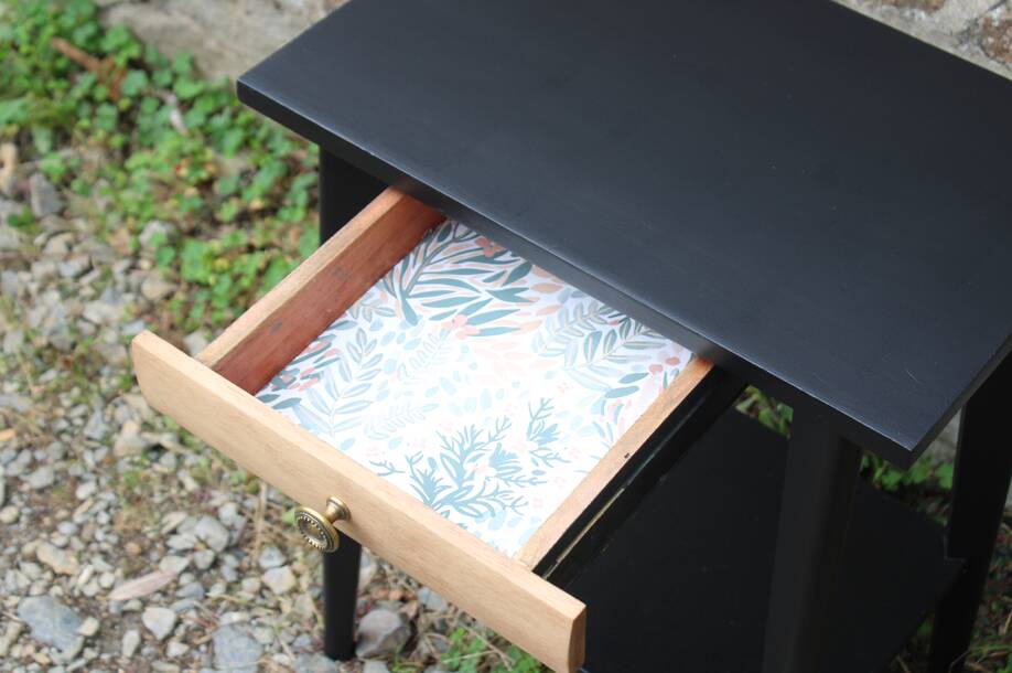 Table de chevet style scandinave