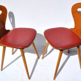 Pair of Baumann Chairs, Ant model - Vintage 1950s