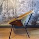 Fauteuil en daim circle par Lusch & Co