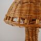 Rattan table lamp