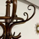 Curved wooden parrot coat rack 1940s thonet mod.10-401