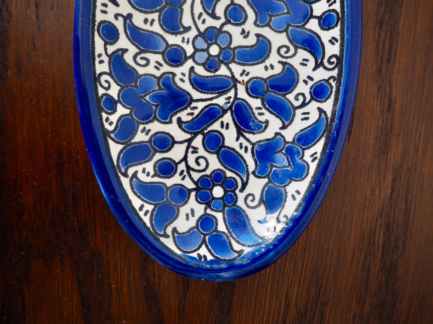 Ramequin in Spanish ceramic style