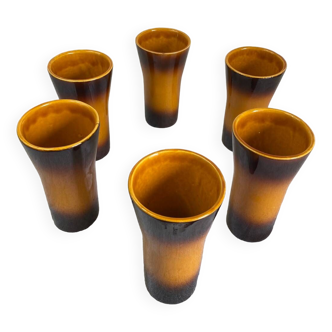 Poet Laval ceramic orangeade glasses