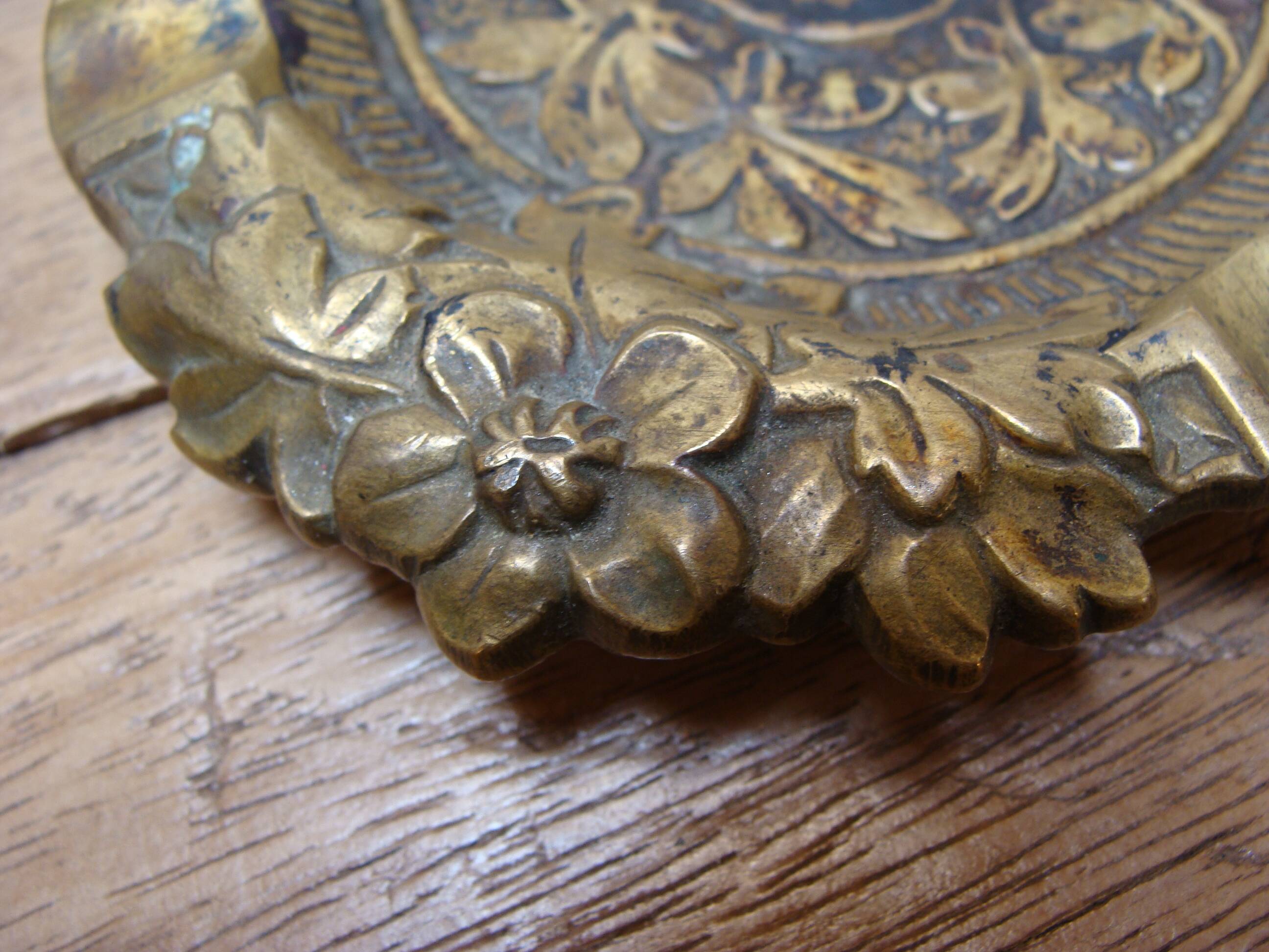 Empire bronze ashtray