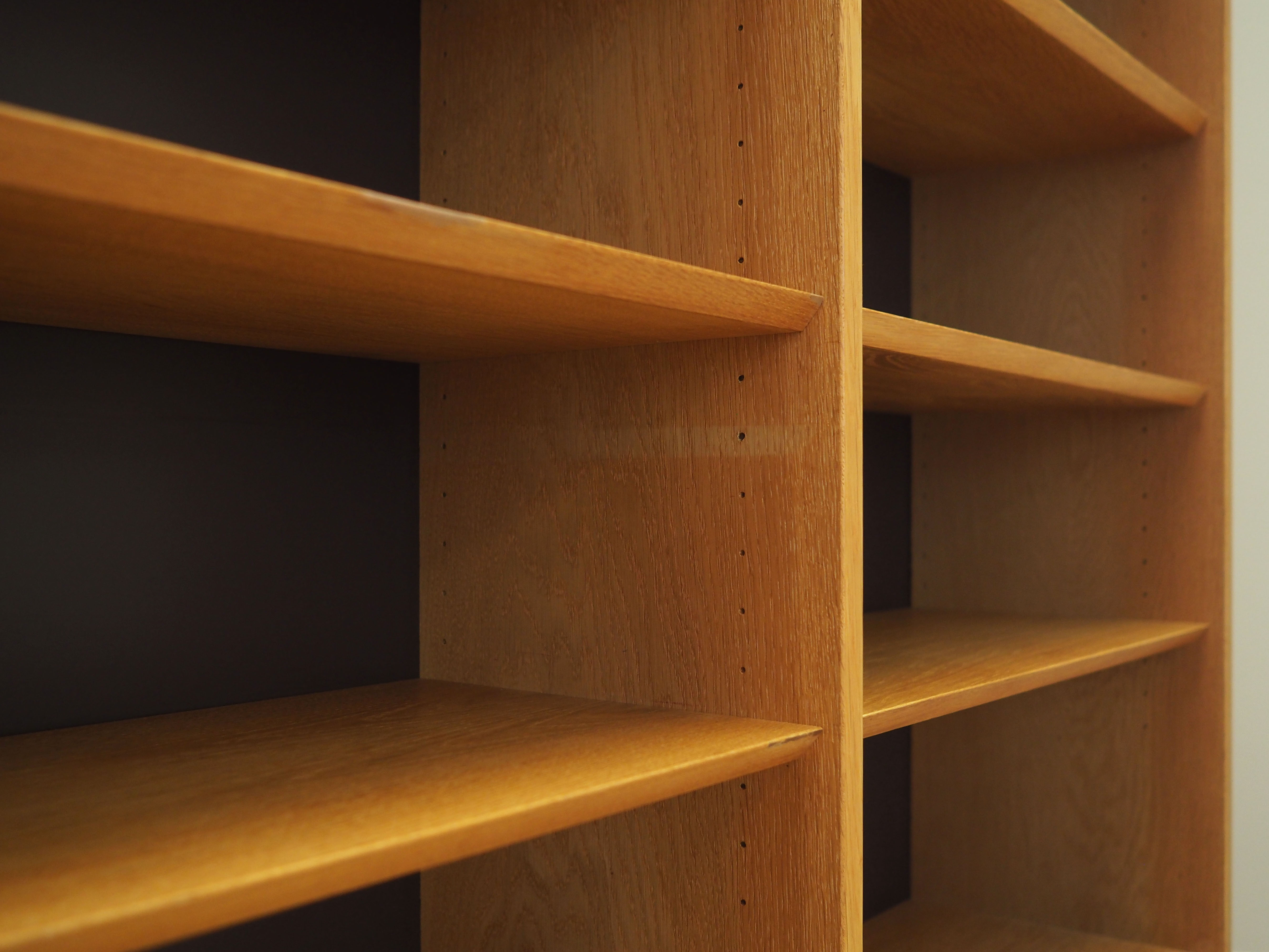 Ash bookcase, Danish design, 1970s, production: Hundevad
