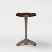 Bistro Table with Bakelite Top by Louis Vuitton for Rex, France, 1930s