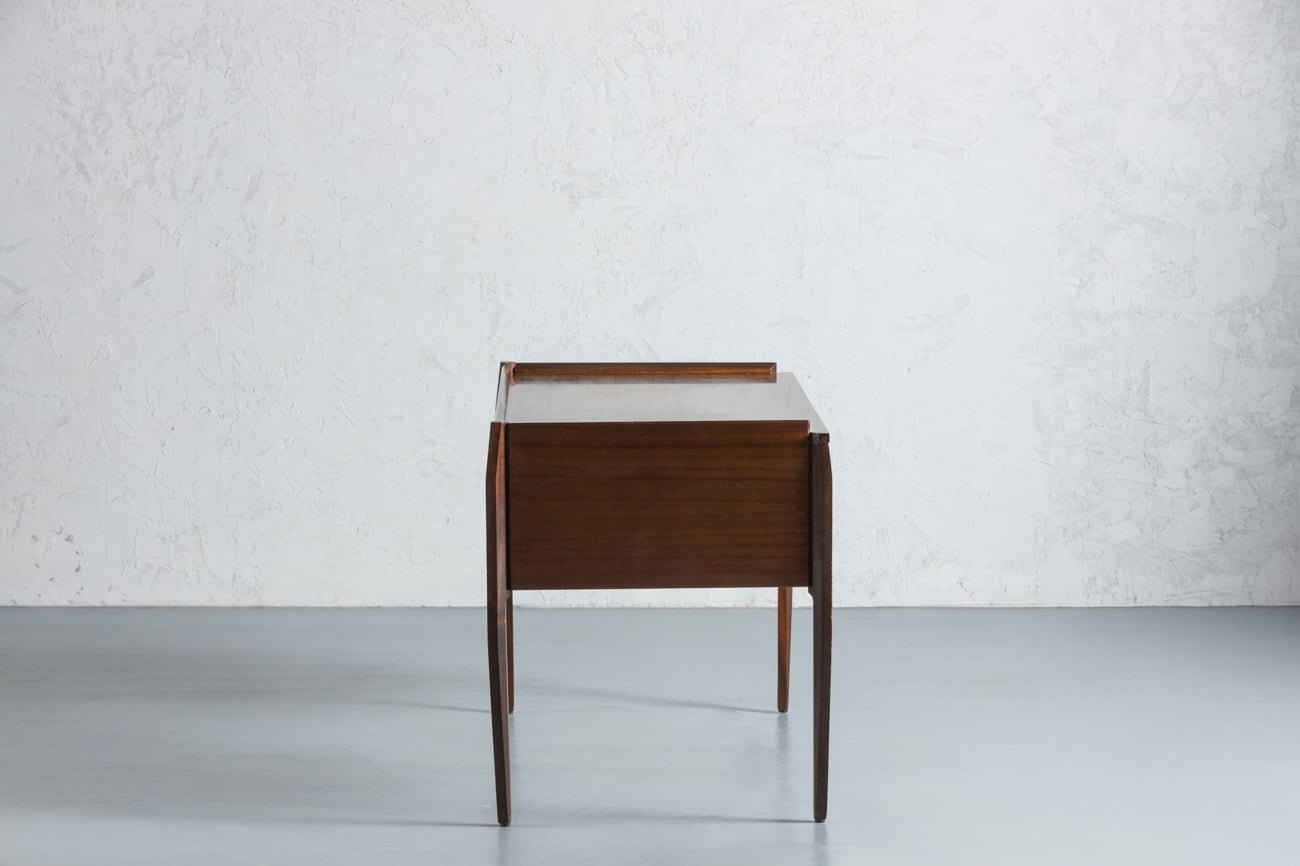 Vintage sleek mid-century desk by Gio Ponti for Dassi, Italy, 1960s