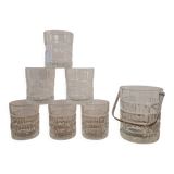 80's whisky glasses