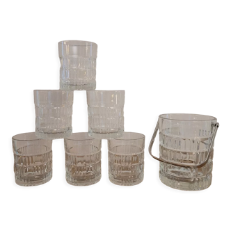 80's whisky glasses