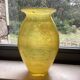 Vase en verre soufflé vintage