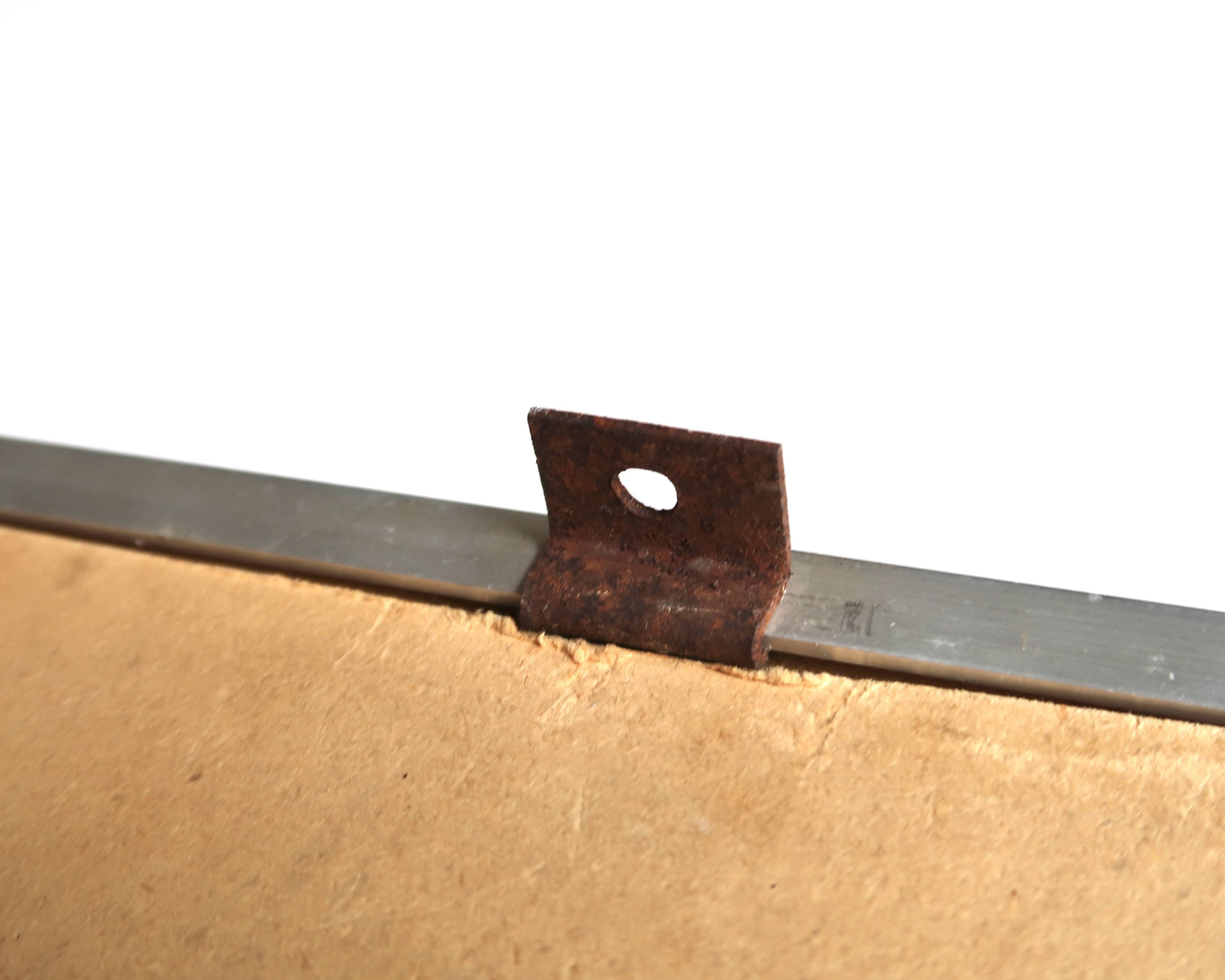 Tableau link of chain kinetic optical art signed by Patrick Dupré