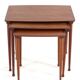 Jørgen Aakjær Jørgensen for Møbelintarsia nesting tables - danish design
