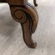 Restoration-style rolled-arm bergere