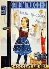 CHOCOLAT MENIER poster