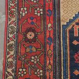 Tapis ancien persan fait main Malayer 196 x 100 cm