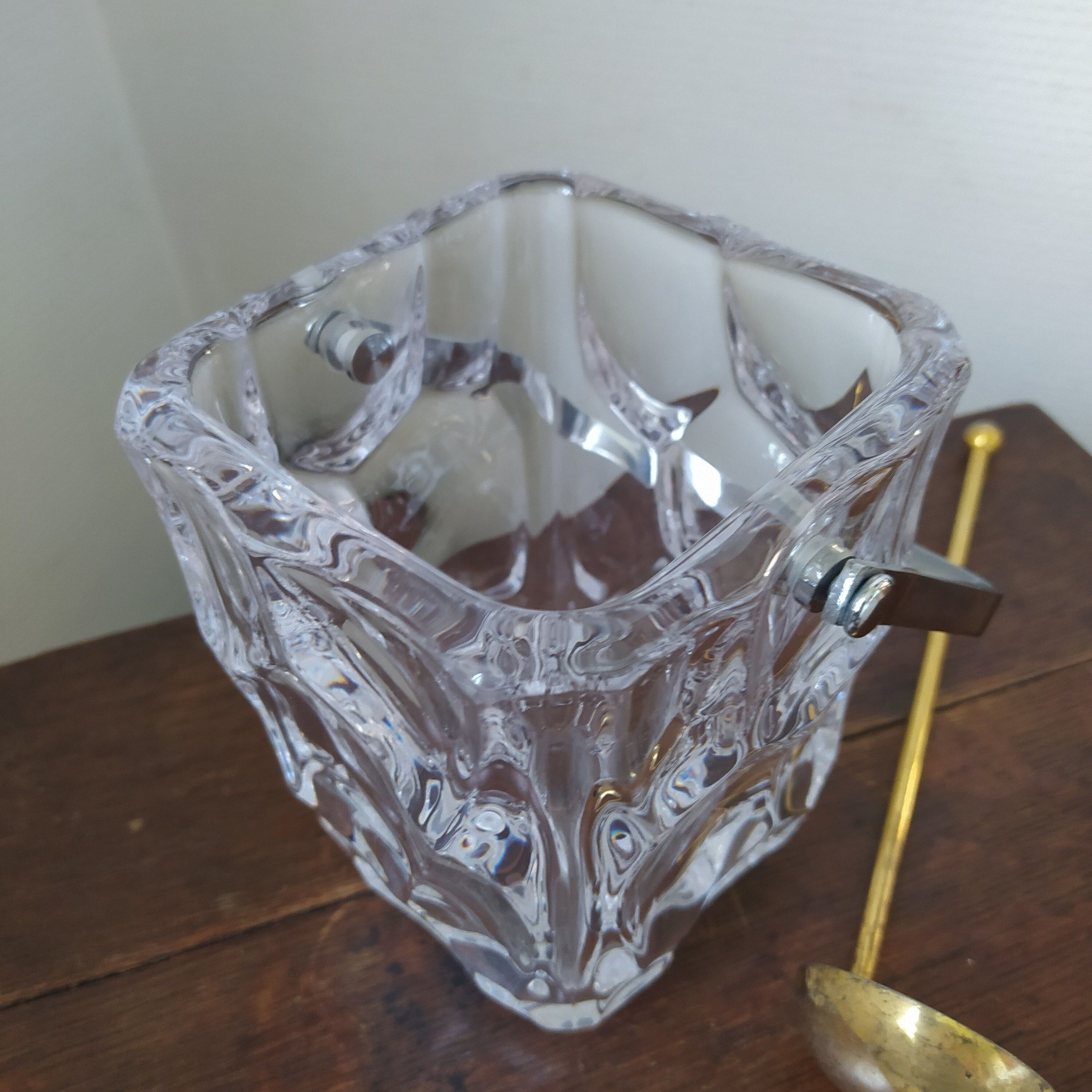 Sèvres crystal ice bucket year 1970