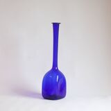 Cobalt Blue Empoli Glass Vase