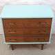 Commode bleue