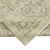 Handmade Vintage Oriental Beige Carpet 190 cm x 303 cm - 38940