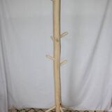 Superb handcrafted Scandinavian style coat rack in 100% natural lemon wood (2 sizes to choose from)
