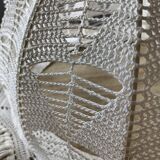 Vintage crochet lampshade