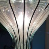Blown glass lantern