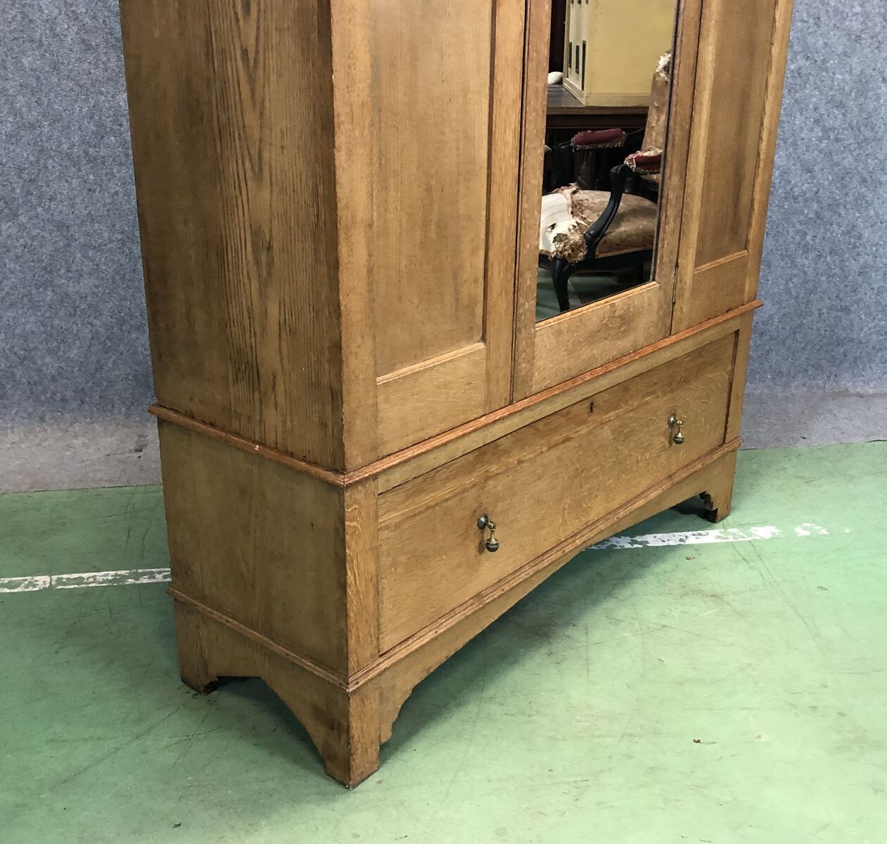 Blond oak closet - early 20th