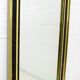 Miroir italien du milieu du siècle en laiton et celluloïd Sandro Petti par "Metal Art",