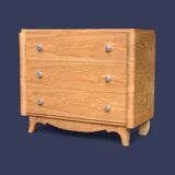 Commode art déco chêne brut