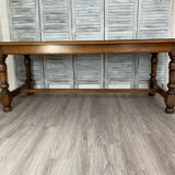 Oak farmhouse table