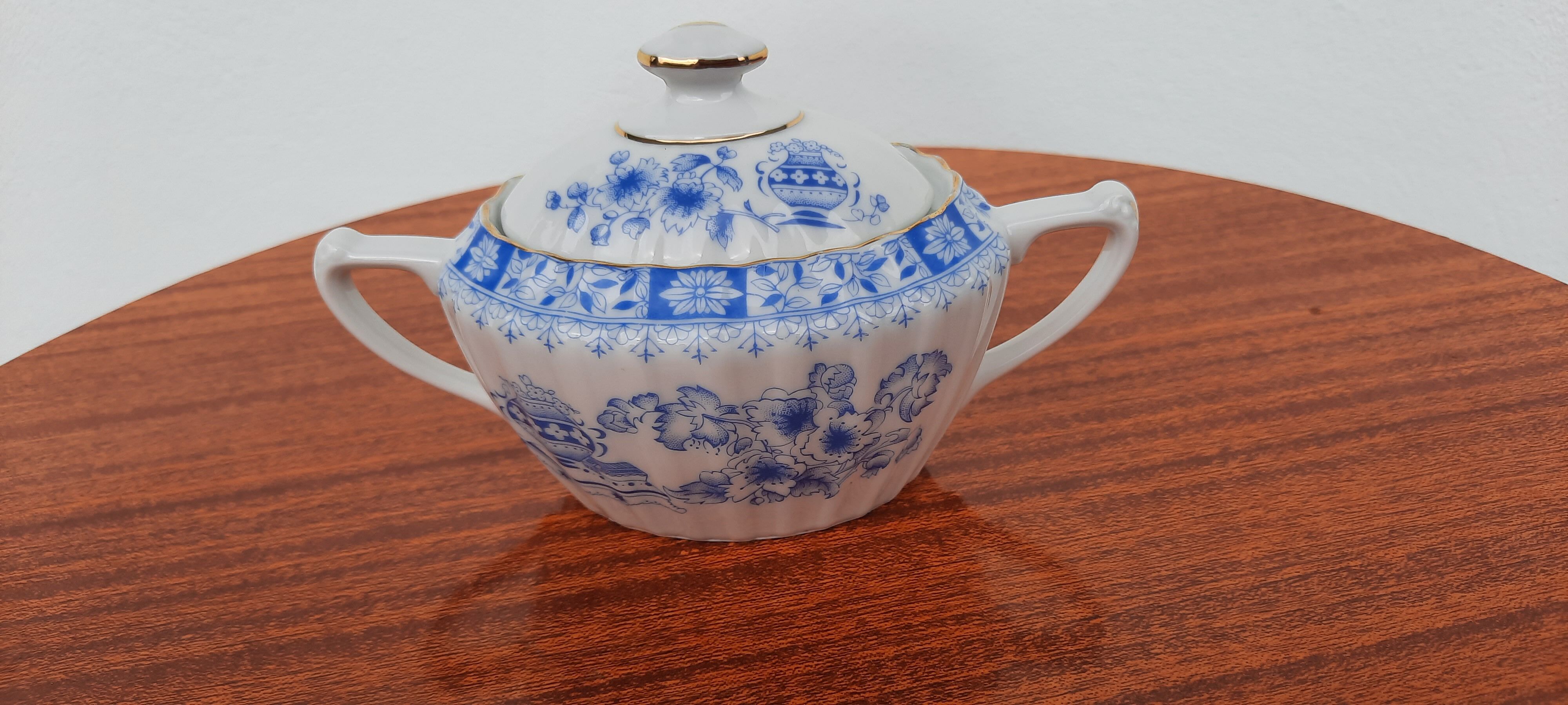 Sugar bowl and porcelain milk jar Seltmann Weiden Bavaria