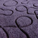 Tapis tufté à la main « Ciapek Art » en rose