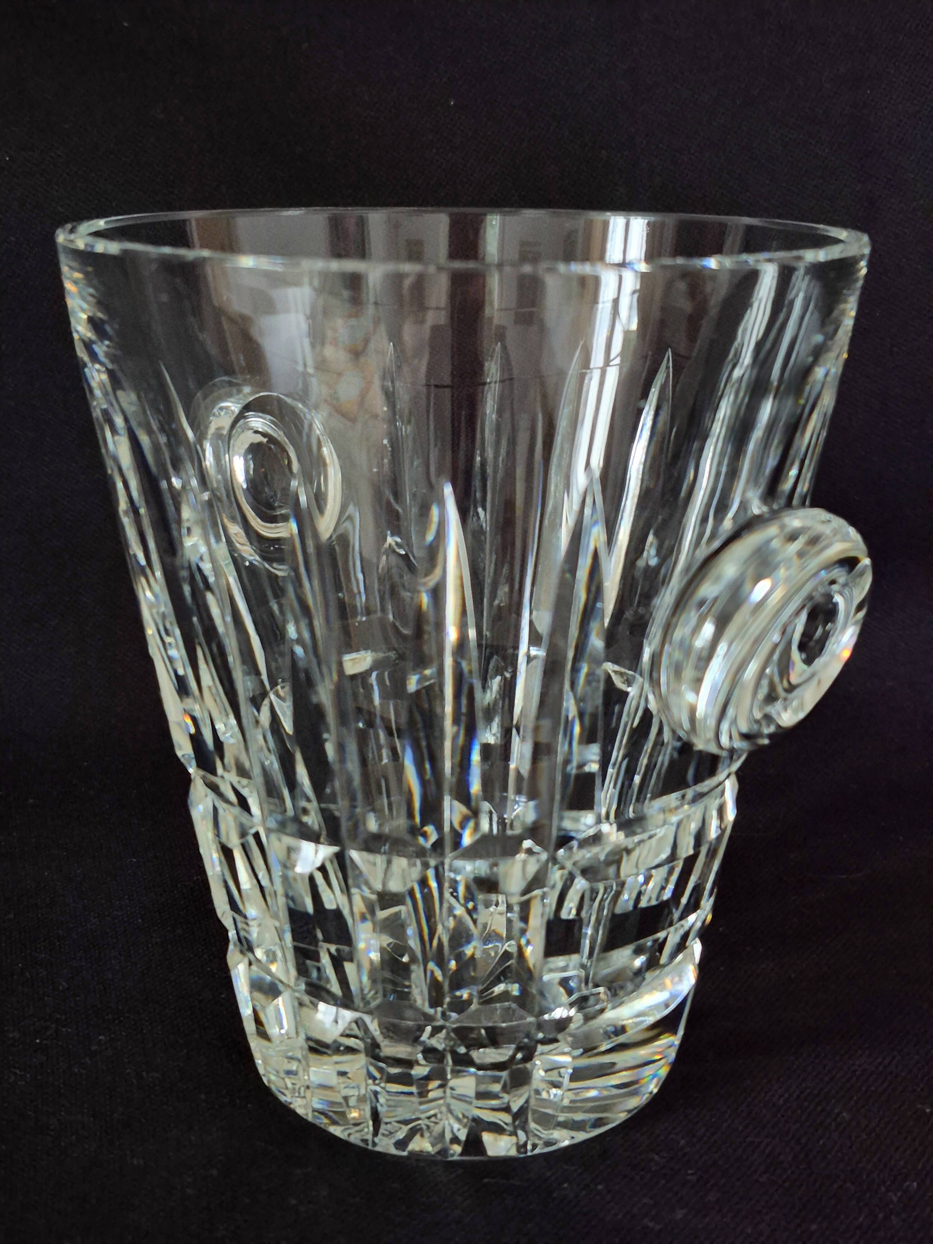 Saint Louis Manhattan A558 crystal ice bucket