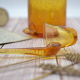 Champagne decanter/Champagne soup in blown glass