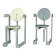 Rare pair of 'Plakhout' Side Chairs by Henk Lampe. 1979