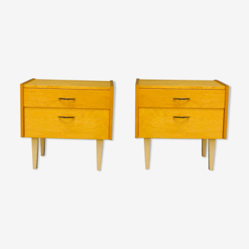 A pair of bedside tables, 1960